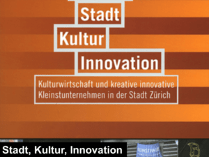 stadt kultur innovation