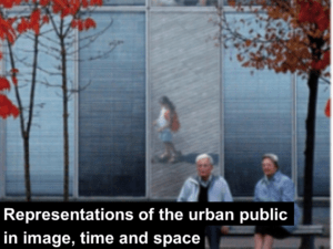 representations of the urban public in image time and space