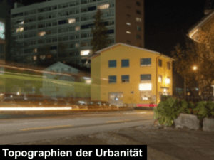topographien der urbanität