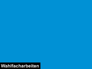 wahlfacharbeiten